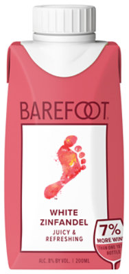 Barefoot Cellars White Zinfandel Wine Tetra - 200 ML - Image 4