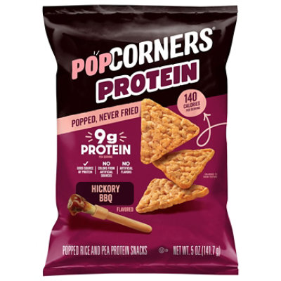 Popcorners Popped Corn Snacks Protein Hickory Bbq, 5 Oz - 5 oz - Image 2