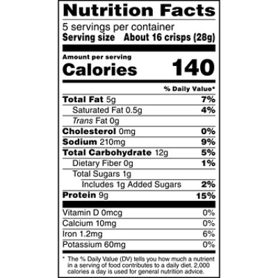 Popcorners Popped Corn Snacks Protein Hickory Bbq, 5 Oz - 5 oz - Image 3