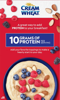 Instant Protein Cream Of Wheat 8 Ounces 10 Grams Of Protein - 8 oz - Image 7