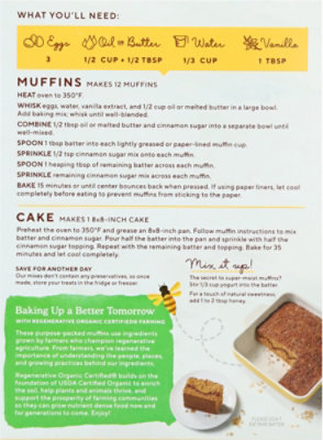 Simple Mills Muffin Mix Cinnamon Swirl - 11.2 oz - Image 5