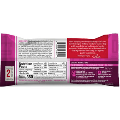 Reds Burrito Bacon Egg Cheese - 5 oz - Image 6