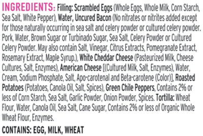 Reds Burrito Bacon Egg Cheese - 5 oz - Image 5