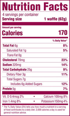 Evergreen Waffles Fluffy Cinnamon Swirl - 9 oz - Image 3