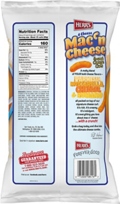 Herr's Mac 'n Cheese Flavored Cheese Curls - 7.5 Oz - 7.5 oz - Image 5