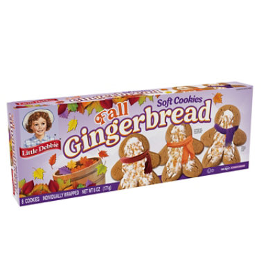 Little Debbie Fall Gingerbread Cookies - 6 oz - Image 1