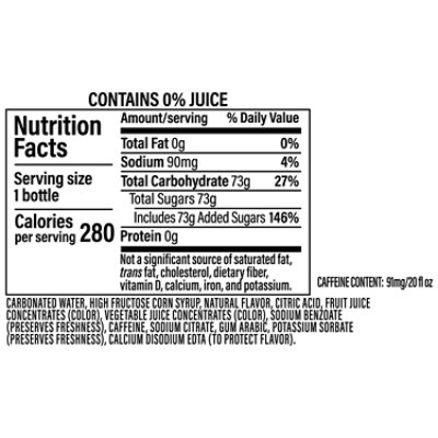 Mountain Dew Soda Mango Pineapple Punch 20 Fl Oz - 20 fl oz - Image 3