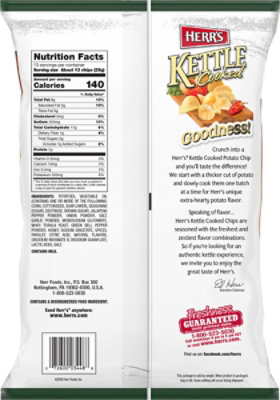 Herrs Honey Jalapeno Flavored Kettle Chips - Party Size - 13oz - 13 oz - Image 5
