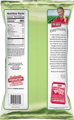 Herrs Creamy Dill Pickle Ripple Chips 7.75oz - 7.75 oz - Image 5