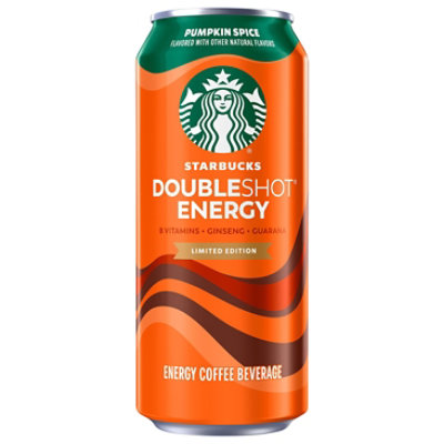 Starbucks Doubleshot Energy Coffee Drink Pumpkin Spice, 15 Fl Oz - 15 fl oz - Image 1