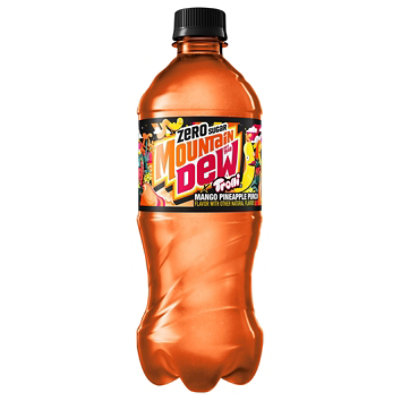 Mountain Dew Zero Sugar Soda Mango Pineapple Punch 20 Fl Oz - 20 fl oz - Image 2
