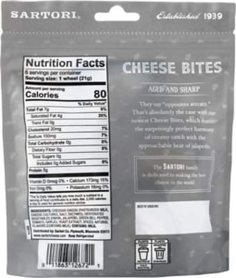 Sartori Cheese Bites Jalapeno Ranch - 4.5 OZ - Image 5