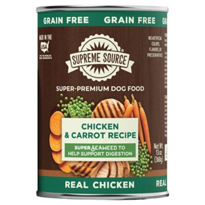 Supreme Source Chicken & Carrot Recipe Can Dog Food 13 Oz - 13.0 oz - Image 2
