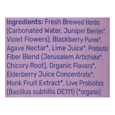 Wildwonder Sparkling Drink Blackberry Violet - 12 FZ - Image 4