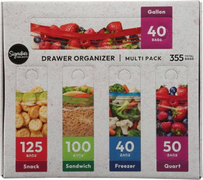 Signature Select Storage Bag Multi Pack 355 Ct - 355 ct - Image 3