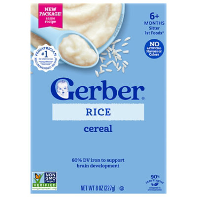 Us Gerber Rice Cereal 8 Oz/227g Box - 8 oz - Image 2