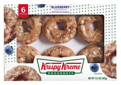 Krispy Kreme Blueberry Old-fashioned Doughnuts Multipack - 14.2 oz - Image 1