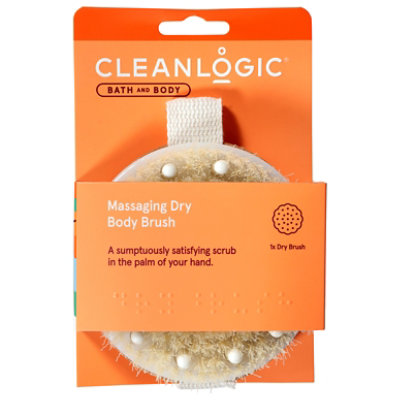 Cleanlogic Massaging Dry Body Brush - ea - Image 2