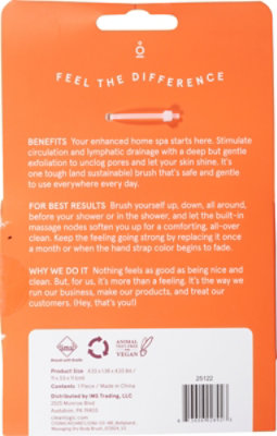 Cleanlogic Massaging Dry Body Brush - ea - Image 3