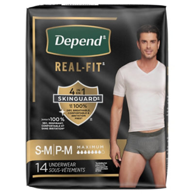Depend Real Fit Underwear Sm/md - 14 ct - Image 1