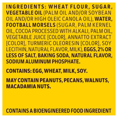 Nestle Toll House Football Cookie Sugar Cookie Dough With Chocolatey Flavored Football Morsels, 14 - 14 oz - Image 4