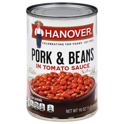 Hanover Pork N Beans 16oz - 16 oz - Image 1