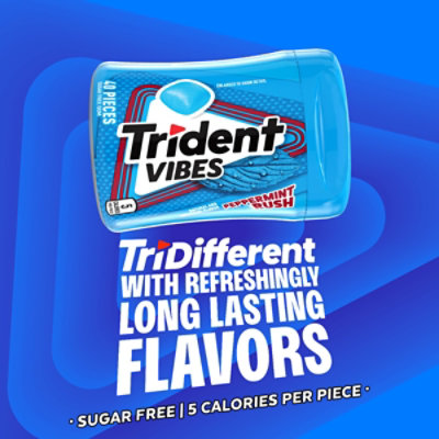 Trident Vibes Peppermint Gum 40 Pc - 40 ct - Image 4