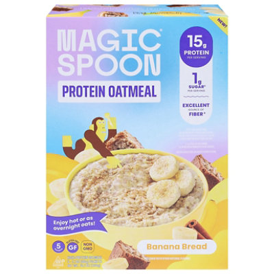 Magic Spoon Instant Oatmeal Banana Bread - 10.5 oz - Image 1