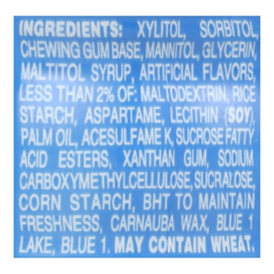 Sugarfree Fresh Mint Gum - 10 ct - Image 4