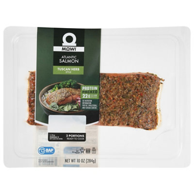 Mowi Tuscan Herb Salmon Portion - 10 OZ - Image 1