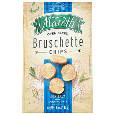 Maretti Chips Bruschette Sea Salt - 5 OZ - Image 2