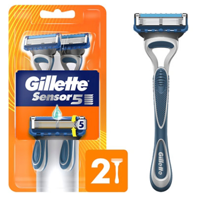 Gillette Male Disposable Razor Base Form - 2 ct - Image 1