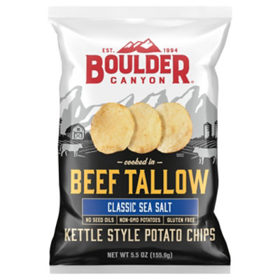 Boulder Canyon Beef Tallow Kettle Chip - 5.5 oz - Image 2