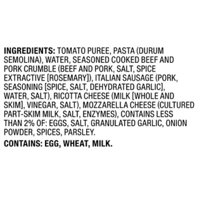 Campbell's Chunky Meat Lovers' Lasagna Bowl 12 Oz - 12 oz - Image 6