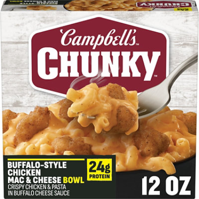 Campbell's Chunky Buffalo-style Chicken Mac And Cheese Bowl 12 Oz - 12 oz - Image 1