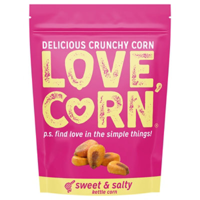 Love Corn Crunchy Corn Sweet Salty - 3.5 OZ - Image 2