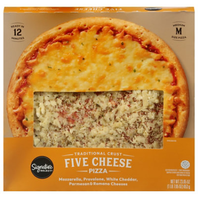 Signature Select Five Cheese Pizza 23.05 Oz - 23.05 OZ - Image 2