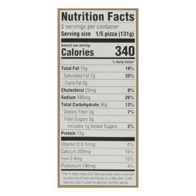 Signature Select Five Cheese Pizza 23.05 Oz - 23.05 OZ - Image 3