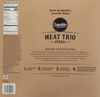 Signature Select Meat Trio Pizza 25.75 Oz - 25.75 OZ - Image 5
