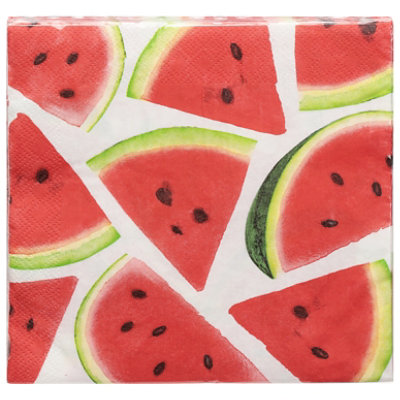 Marvelous Melon Lunch Napkin - 16 ct - Image 2