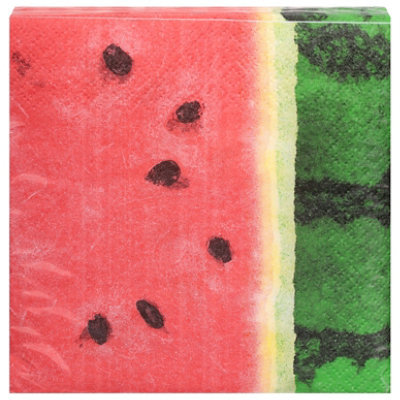 Marvelous Melon Bev Napkin - 16 ct - Image 2