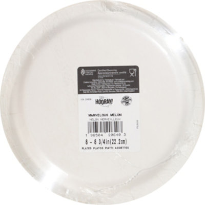 Marvelous Melon 9in Plate - 8 ct - Image 3