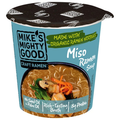 Mikes Mighty Good Soup Cup Ramen Miso - 1.91 oz - Image 2