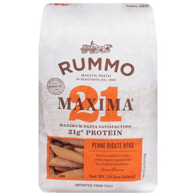 Rummo Pasta Protein Penne Rigate - 14.1 oz - Image 1