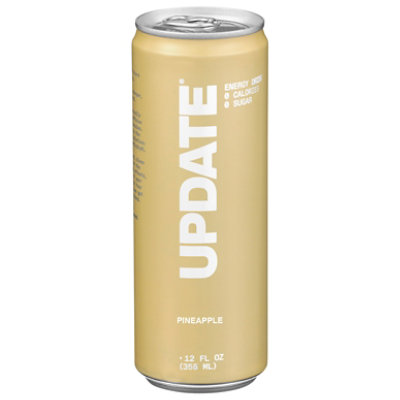 Update Energy Drink Pineapple - 12 fl oz - Image 2