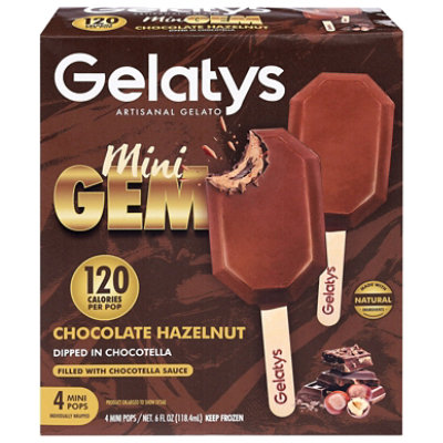 Gelatys Gelato Mini Choco Hazelnut 4ct - 6 fl oz - Image 2