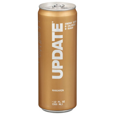 Update Energy Drink Mandarin - 12 fl oz - Image 2