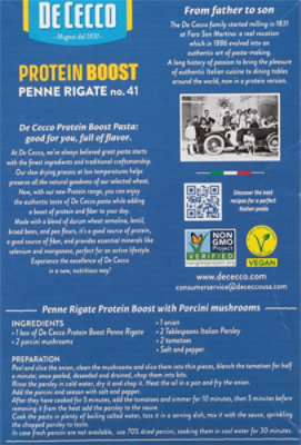 De Cecco Pasta Penne Rigatoni Protein - 14 oz - Image 5