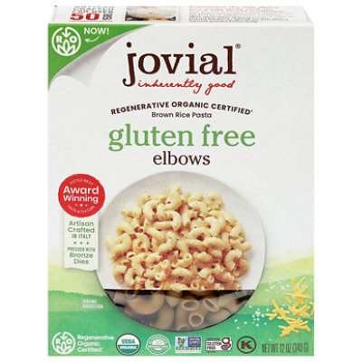 Jovial Pasta Brown Rice Elbows - 12 oz - Image 1