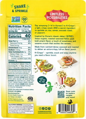 Gimme Seaweed Kcrisps Chili - 1.41 oz - Image 5
